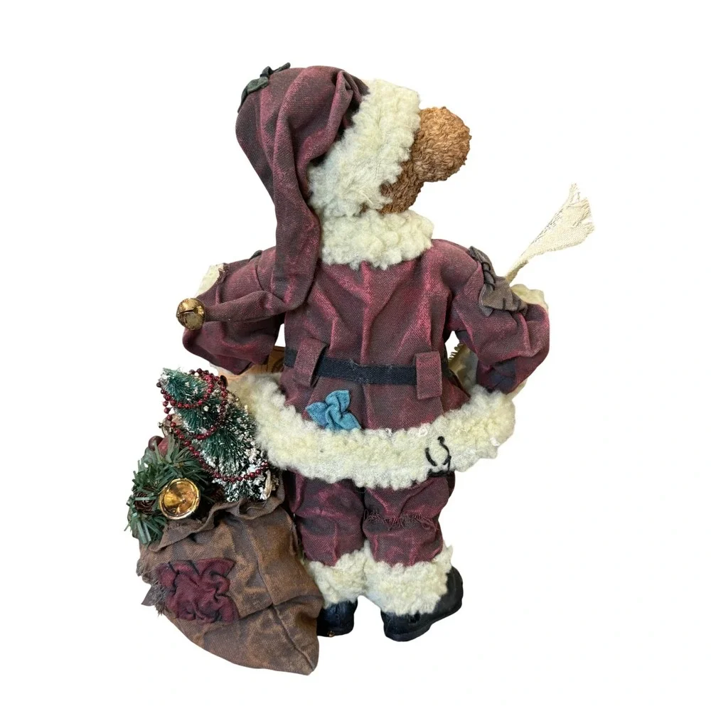 Vintage Boyds Bears Nicholai S Crumpleton Santa Claus Christmas Folk Art Figure